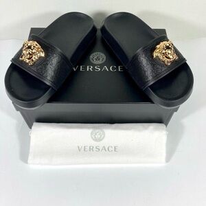 Versace La Medusa Women's Slides-BNIB